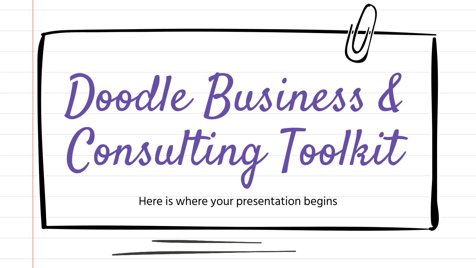 Doodle Business&Consulting Toolkit PPT